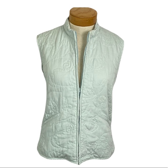 Coldwater Creek Quilted Vest Small - Picture 8 of 9